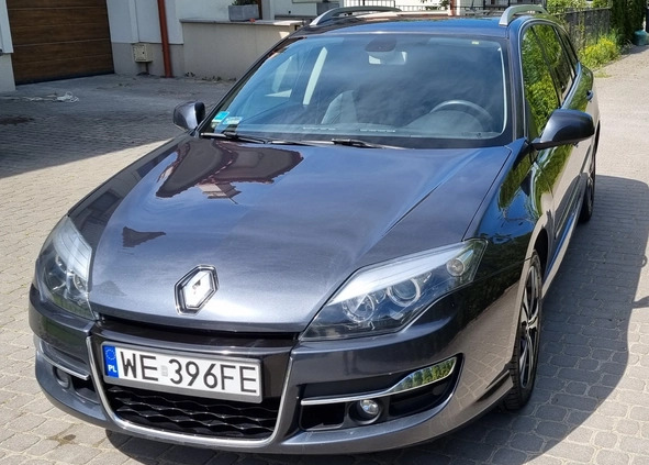 Renault Laguna cena 23900 przebieg: 263576, rok produkcji 2012 z Warszawa małe 92